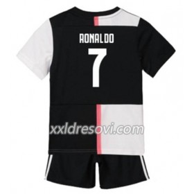 Juventus Cristiano Ronaldo 7 Domaći Dječji Komplet Dresovi za Nogomet 2019-2020 (+ kratke hlače)